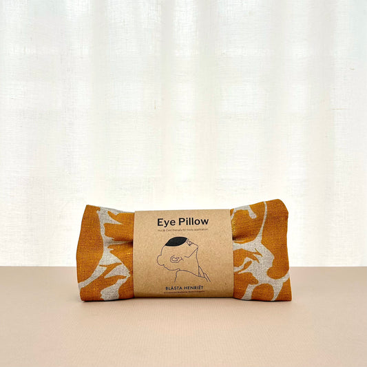 Linen and Wheat Eye Pillow - Mustard