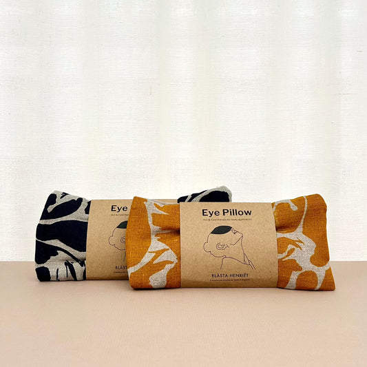 Linen and Wheat Eye Pillow - Mustard