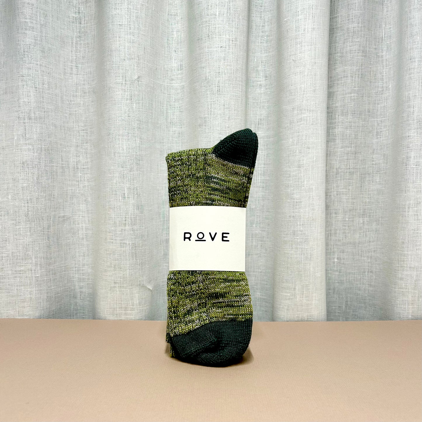 Chunky Merino Wool Boot Socks - Green